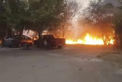 Detienen a dos adolescentes por incendio en la colonia Hacienda