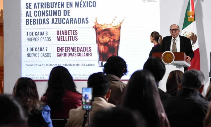 Advertencia de la SSA: Consumo de refrescos en México
