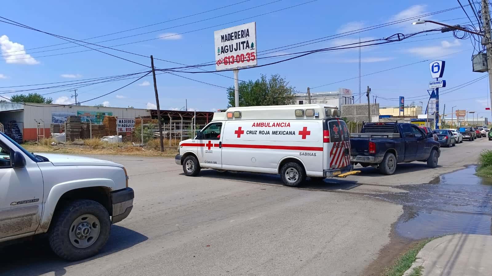 IMSS Nueva Rosita recibe a joven herida en estado delicado