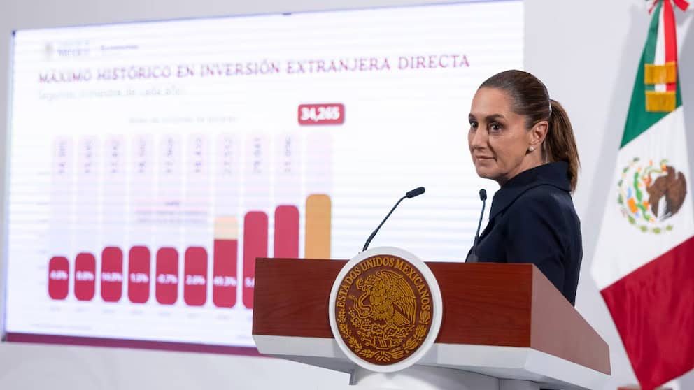 México Alcanza Récord en Inversión Extranjera Directa en 2025
