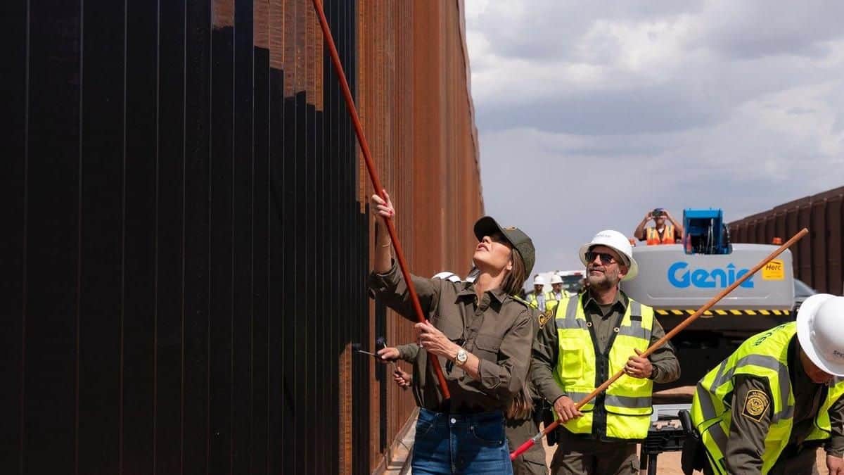 Pintura Caliente en el Muro Fronterizo: Estrategia de Seguridad de EEUU