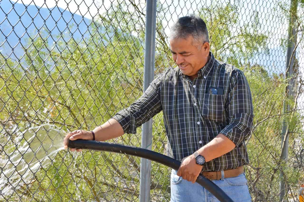 Alcalde de Cuatro Ciénegas inaugura nuevo pozo de agua en ejido San Juan de Boquillas