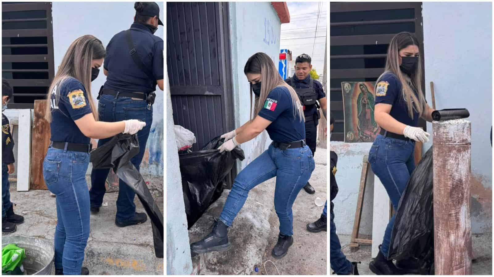 La Belleza que Conmovió en el Rescate: Policía Estatal Apoya a Adulto Mayor en Abandono