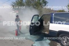 Incendio en cruce de Constitución y Montessori moviliza a Bomberos