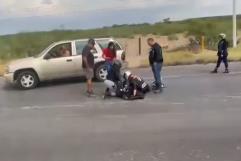 Intensa movilización de emergencia en Trinity por accidente de motociclista