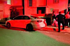 Choque vehicular interrumpe tranquilidad en Rinconada de Santa Mónica