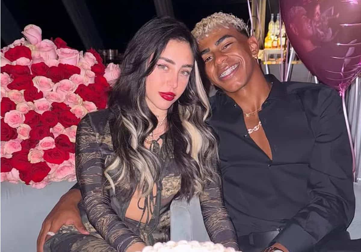 Lamine Yamal y Nicki Nicole confirman romance con tierna foto de cumpleaños