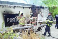 Incendio en La Loma deja tragedia con la muerte de un perro pastor alemán