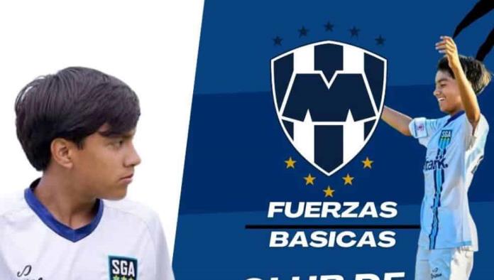 Joven talento de Ciudad Acuña es fichado por Rayados de Monterrey