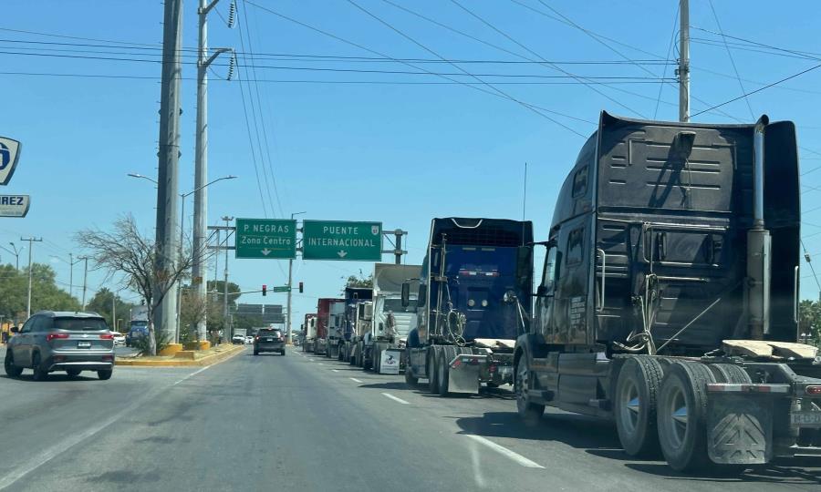 Descartan impacto en Piedras Negras por suspensión de visas a operadores de carga