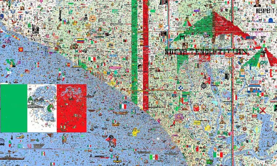 Invasión virtual de usuarios mexicanos en España a través de arte pixelado