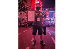 Joven de Monclova gana primer lugar en evento internacional de arte urbano en Rusia