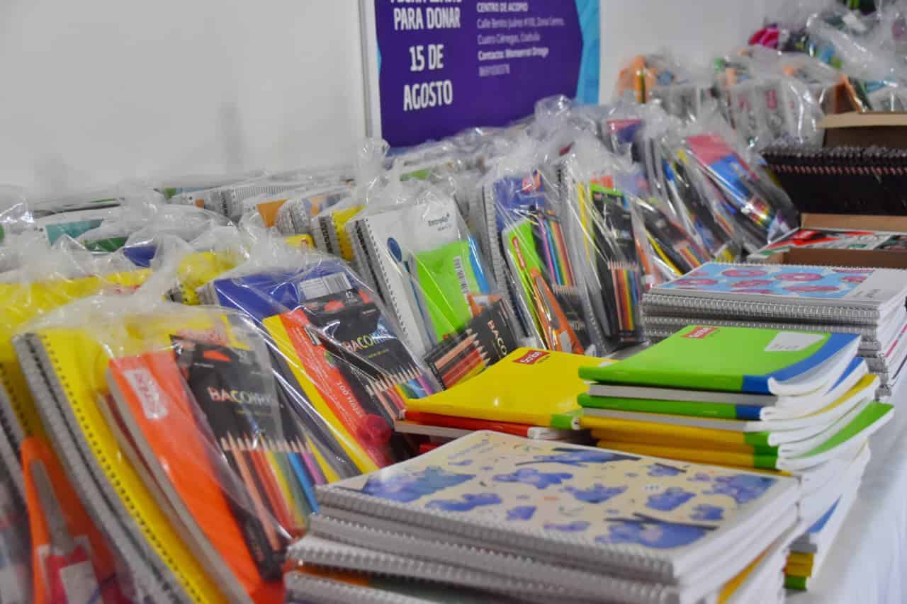Alcalde de Cuatro Ciénegas anuncia entrega de útiles escolares y mochilas