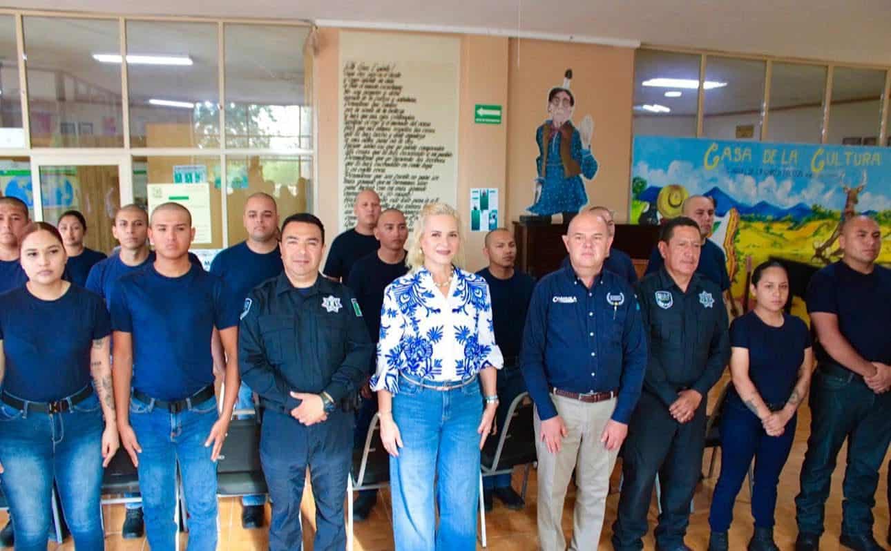 Alcaldesa Laura Jiménez Impulsa Capacitación Policial en Coahuila
