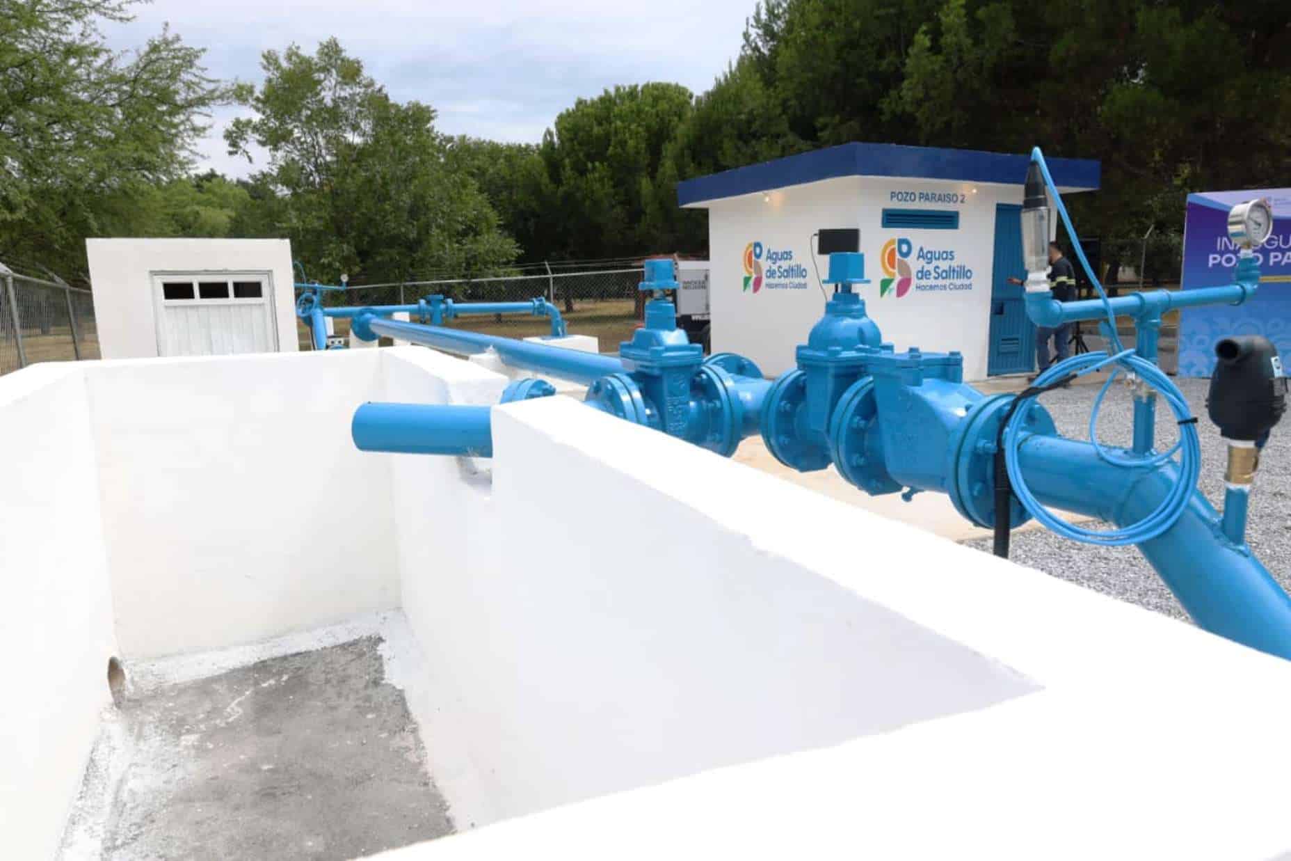 Inaugurado pozo El Paraíso Dos para fortalecer abasto de agua potable en Saltillo