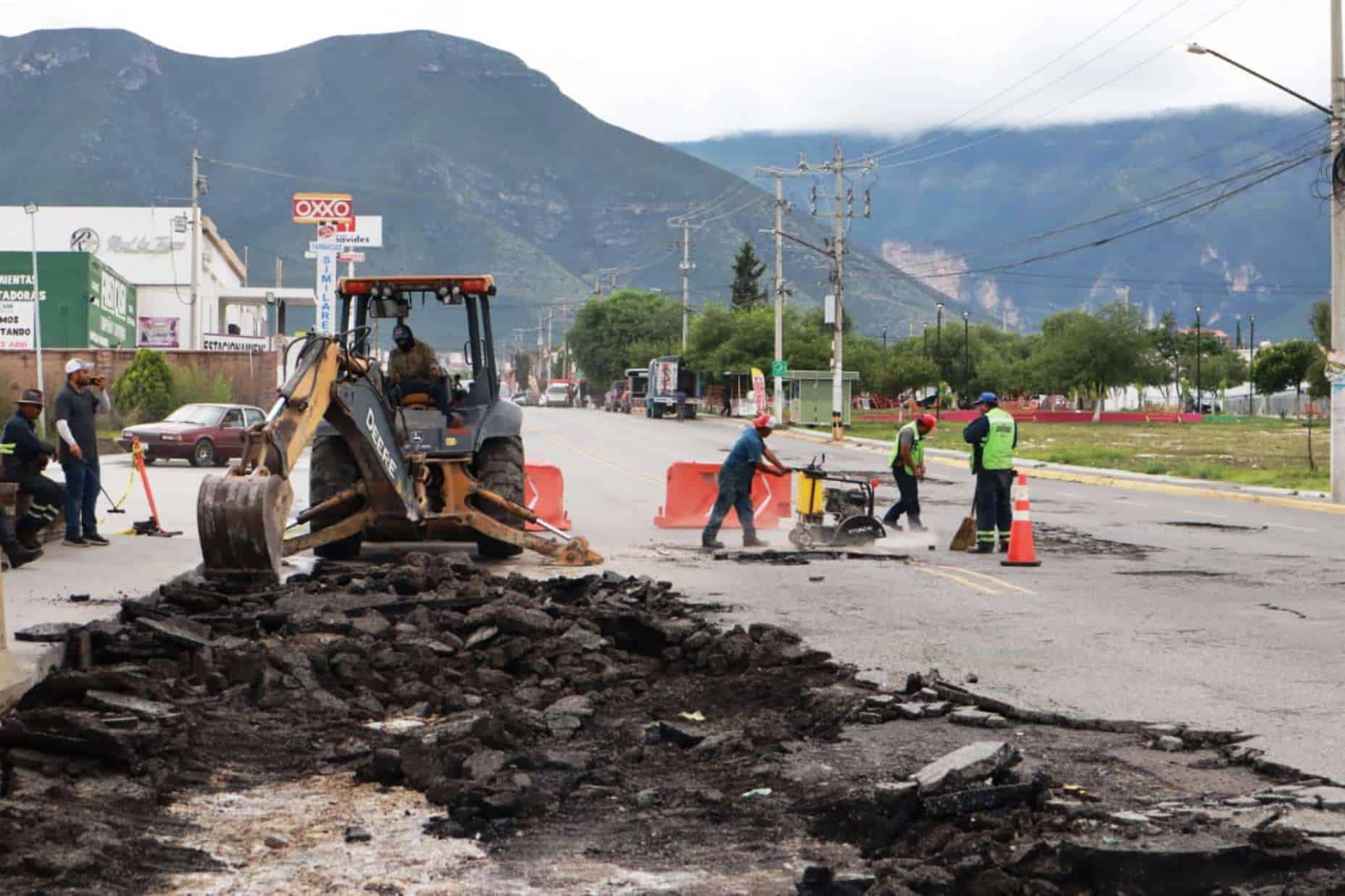 Rehabilitación del Pavimento en Saltillo Tras Lluvias Intensas