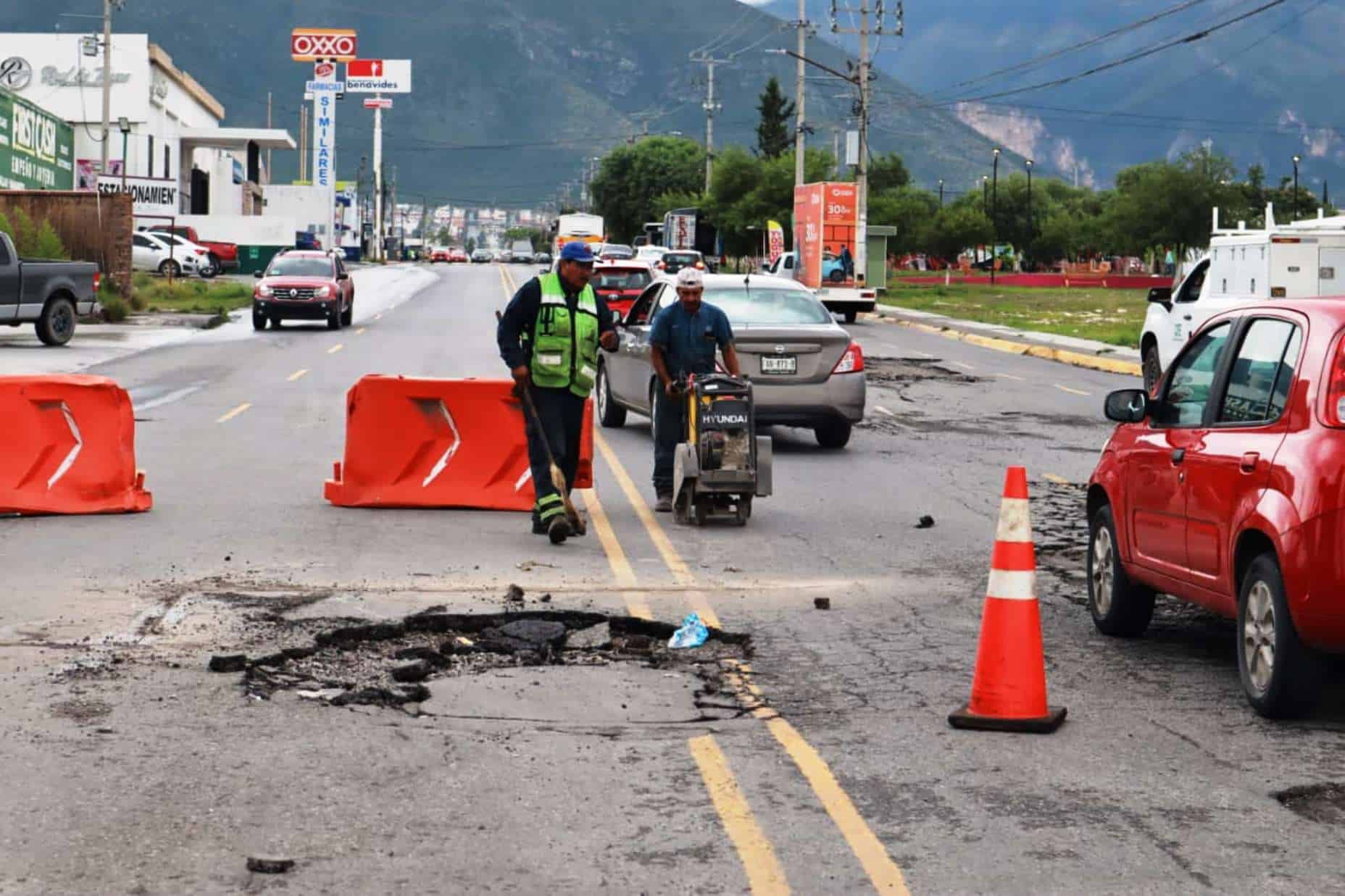 Rehabilitación del Pavimento en Saltillo Tras Lluvias Intensas