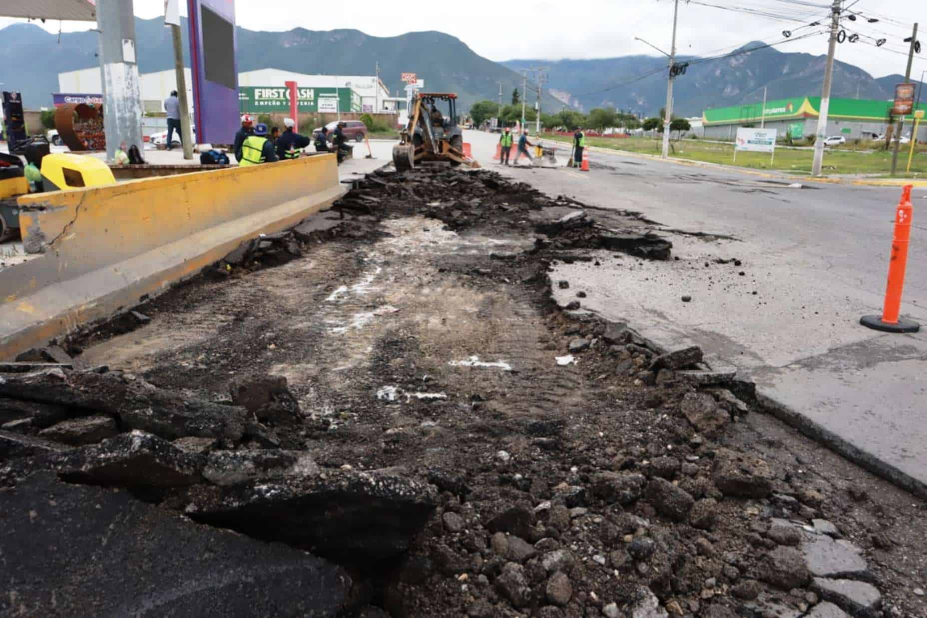 Rehabilitación del Pavimento en Saltillo Tras Lluvias Intensas