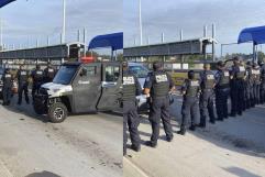 Realiza CBP sorpresivo simulacro en el Puente Internacional Uno