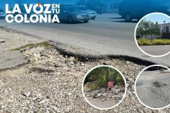 La voz en tu colonia: Abandono en la Nueva República exhibe desidia del gobierno municipal