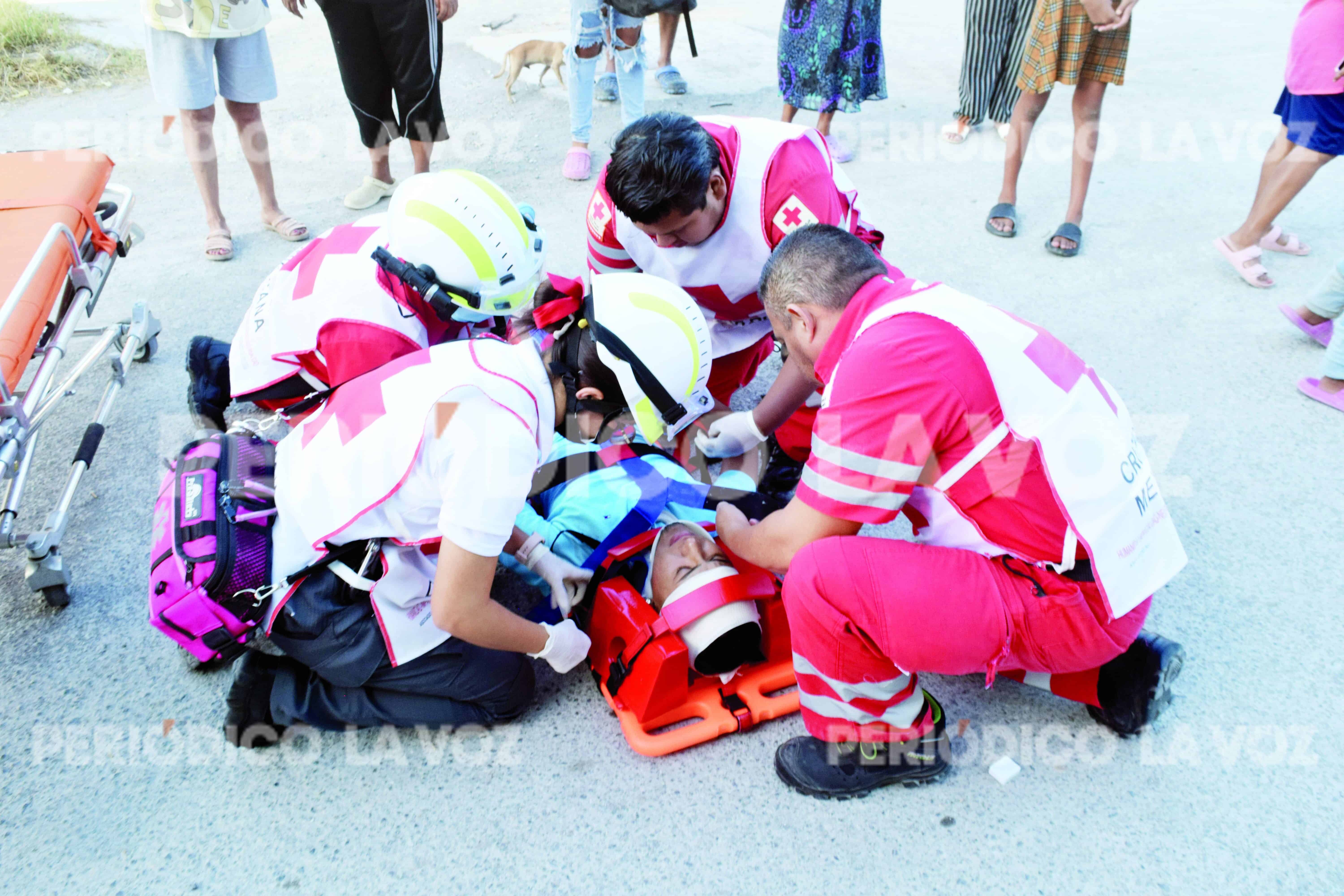 Motociclista gravemente herido tras choque con camioneta