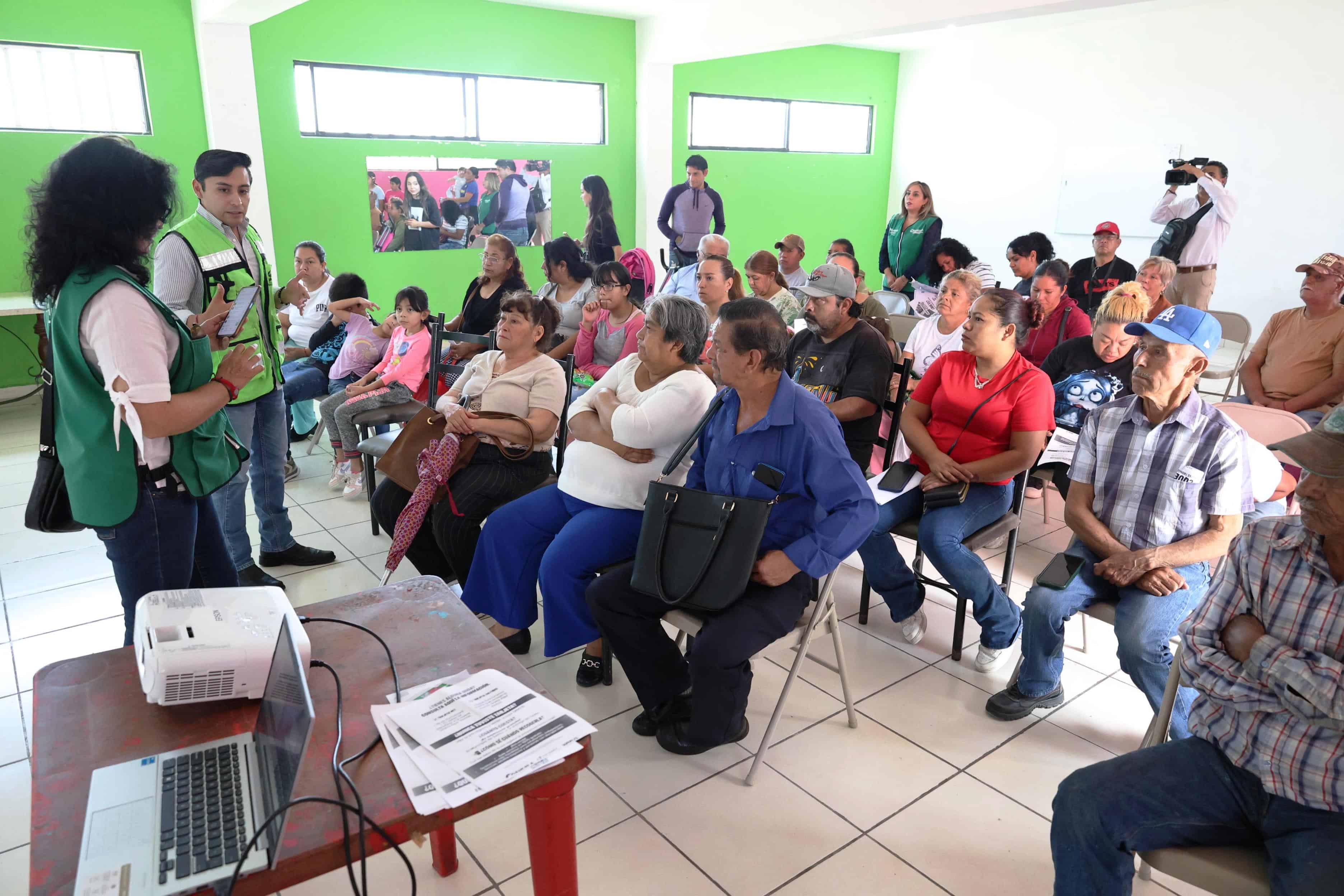 Pre-registro para credencialización y entrega de tarjeta Aquí Vamos en Saltillo
