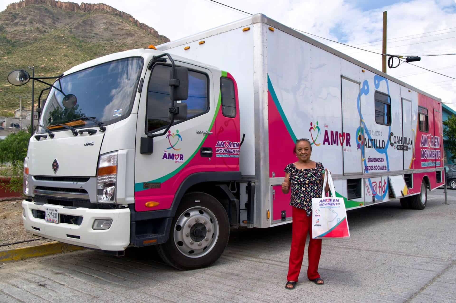 Amor en Movimiento de Luly López Naranjo Lleva Servicios de Salud Gratuitos a Saltillo