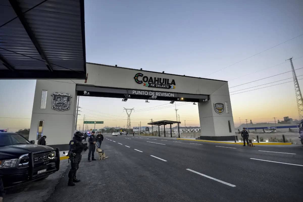 Nuevo cuartel y arco de seguridad reforzarán la frontera norte en Coahuila