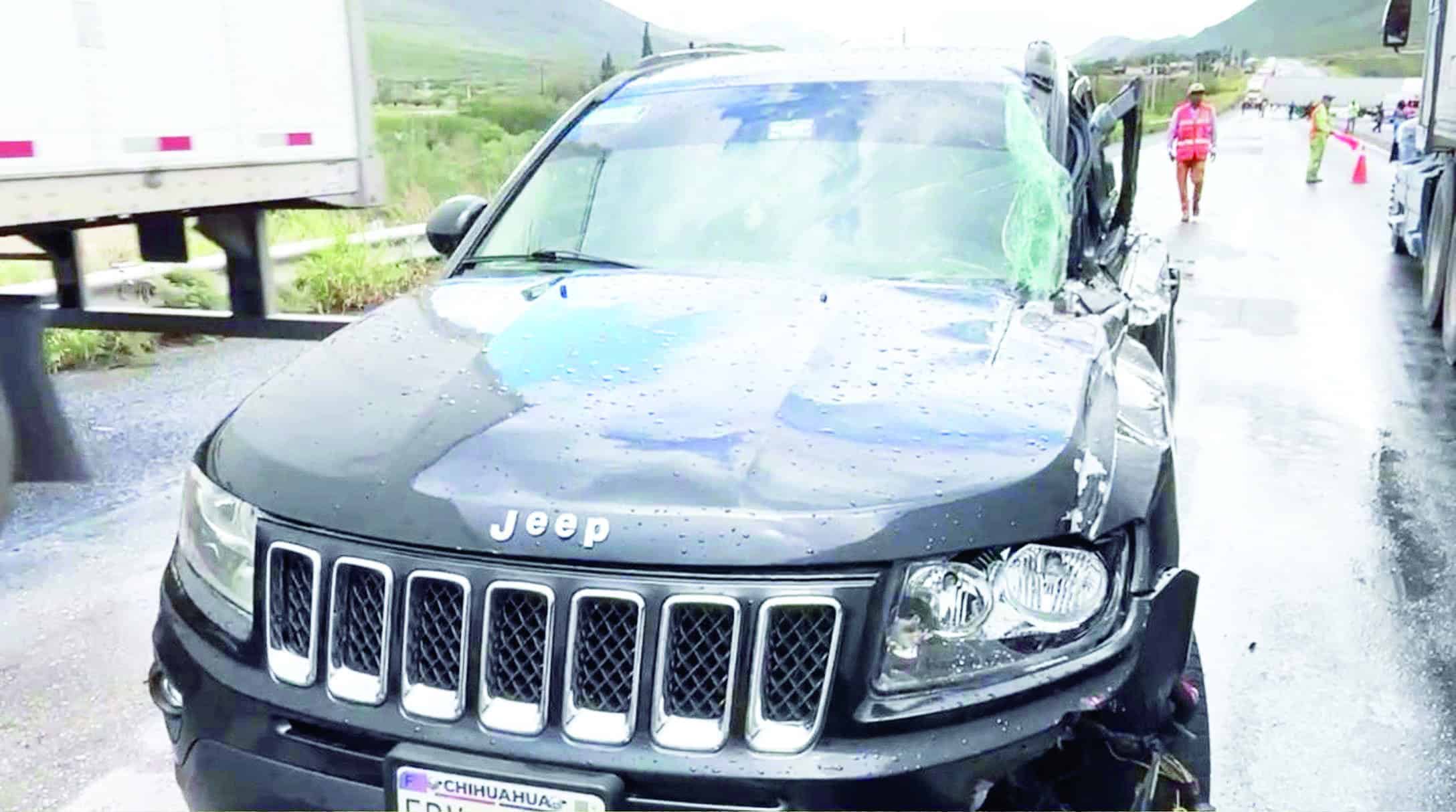 Accidente de tránsito paraliza carretera en Ramos Arizpe