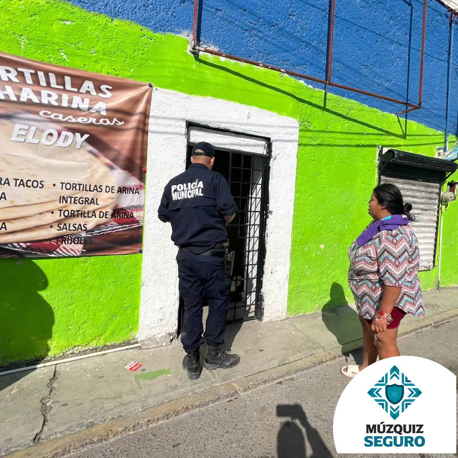 Oficiales en Múzquiz brindan apoyo a comunidades vulnerables