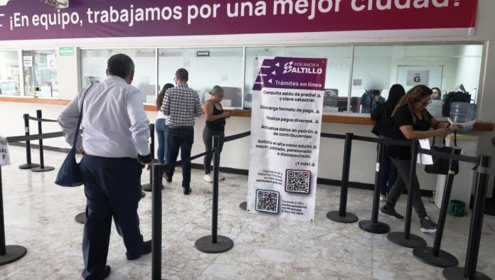 Estímulos fiscales en Saltillo para pagar recargos del ISAI