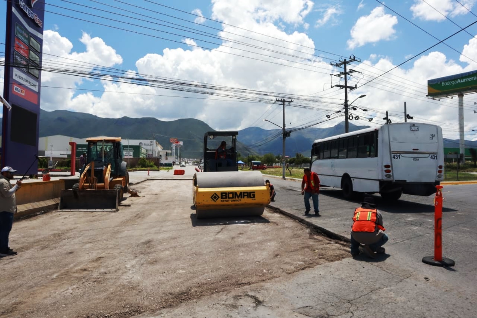 Intensificación de trabajos de reconstrucción en Saltillo tras lluvias