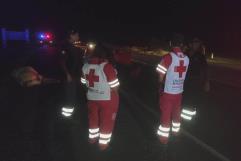 Resulta mujer herida En accidente carretero