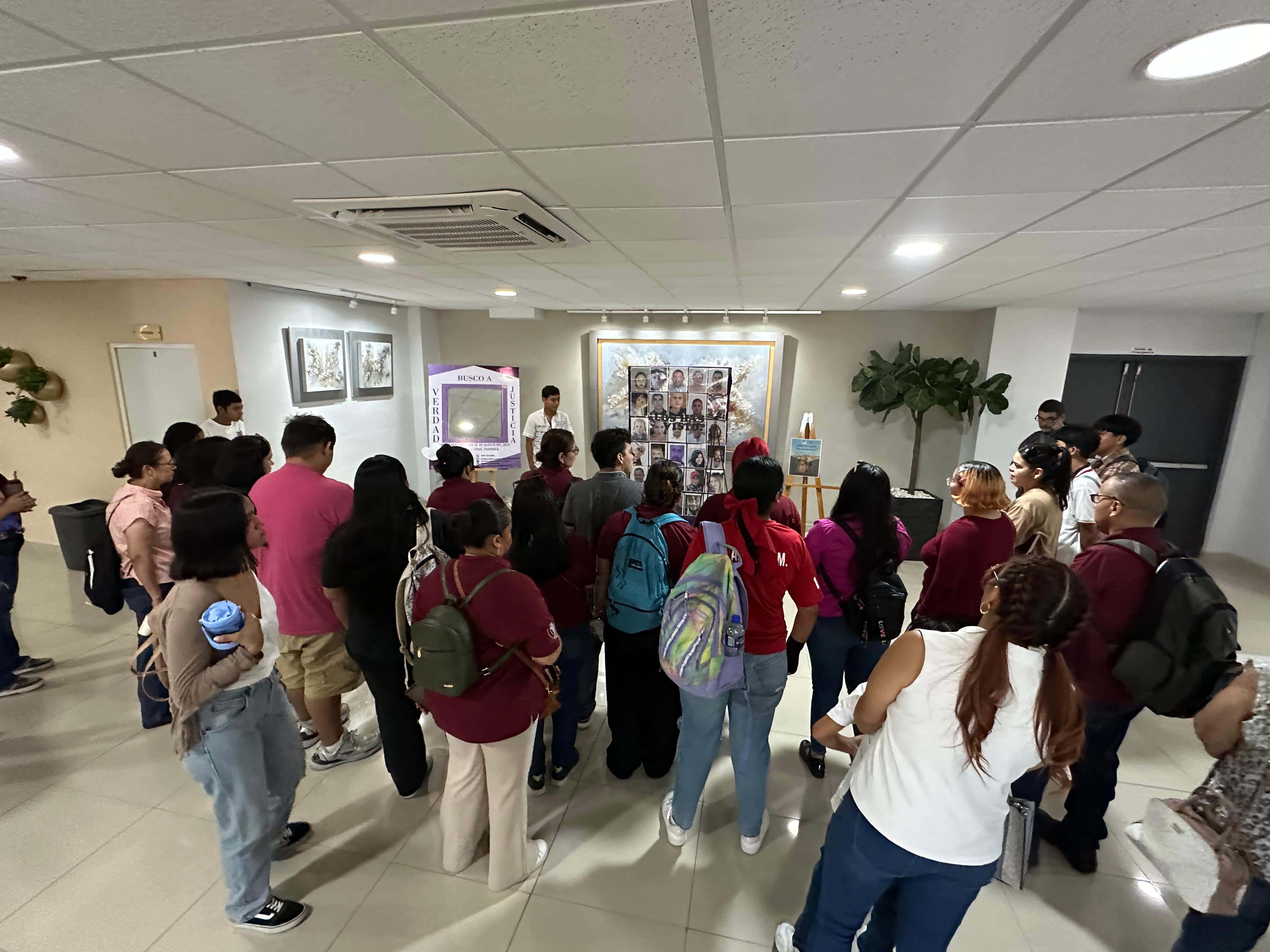 Bordan con memoria y dignidad: inauguran exposición en Piedras Negras