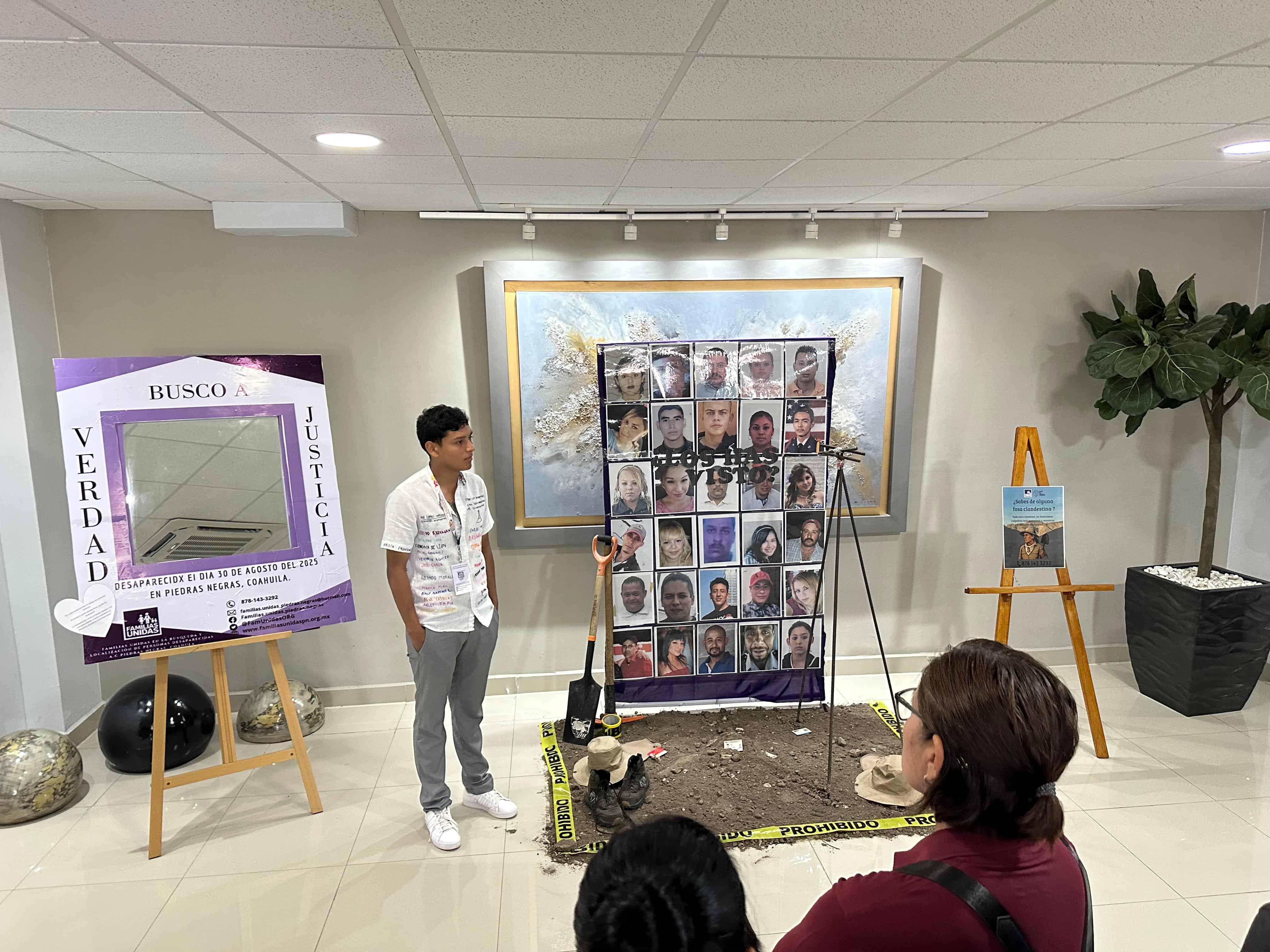 Bordan con memoria y dignidad: inauguran exposición en Piedras Negras