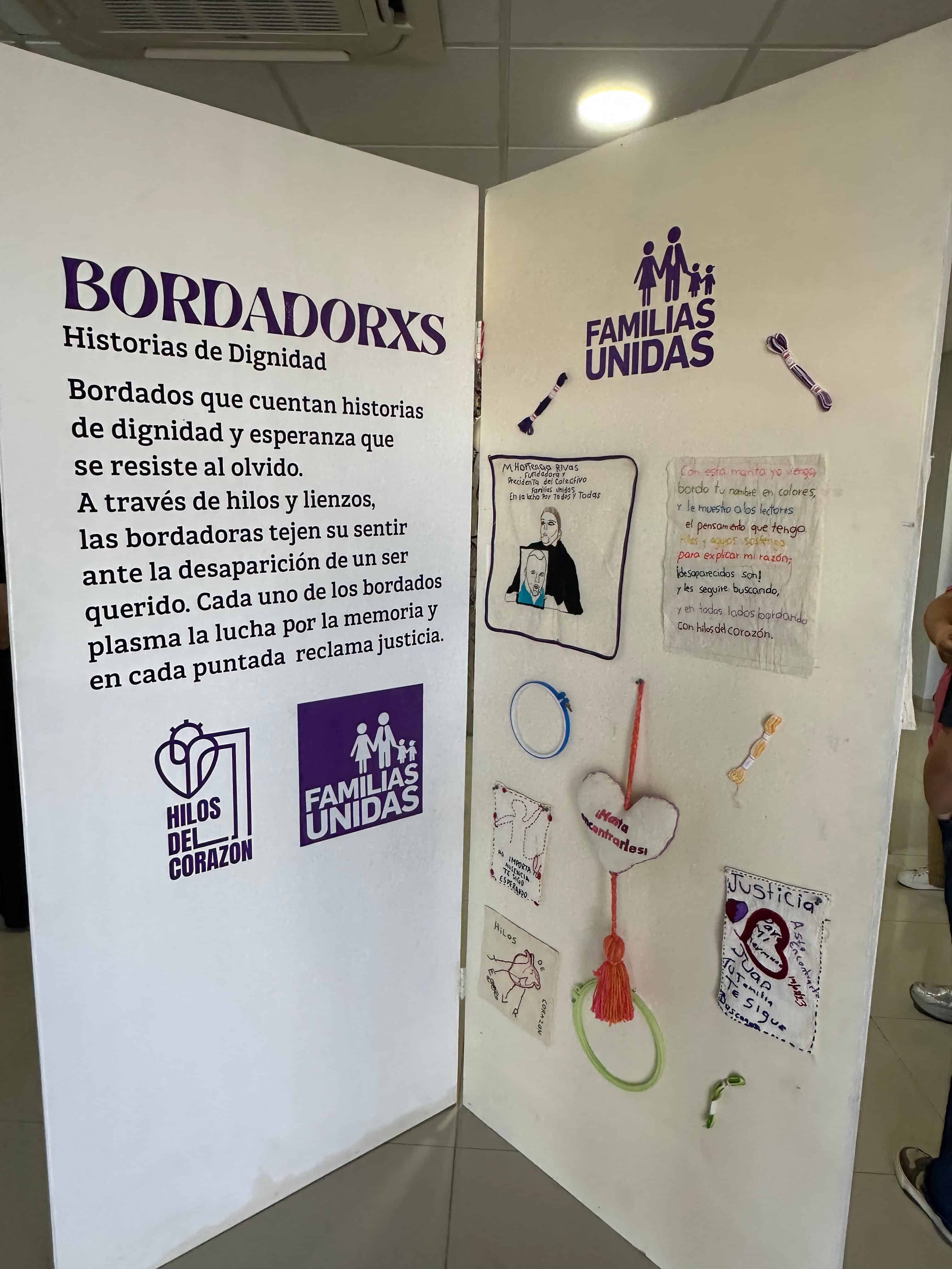 Bordan con memoria y dignidad: inauguran exposición en Piedras Negras