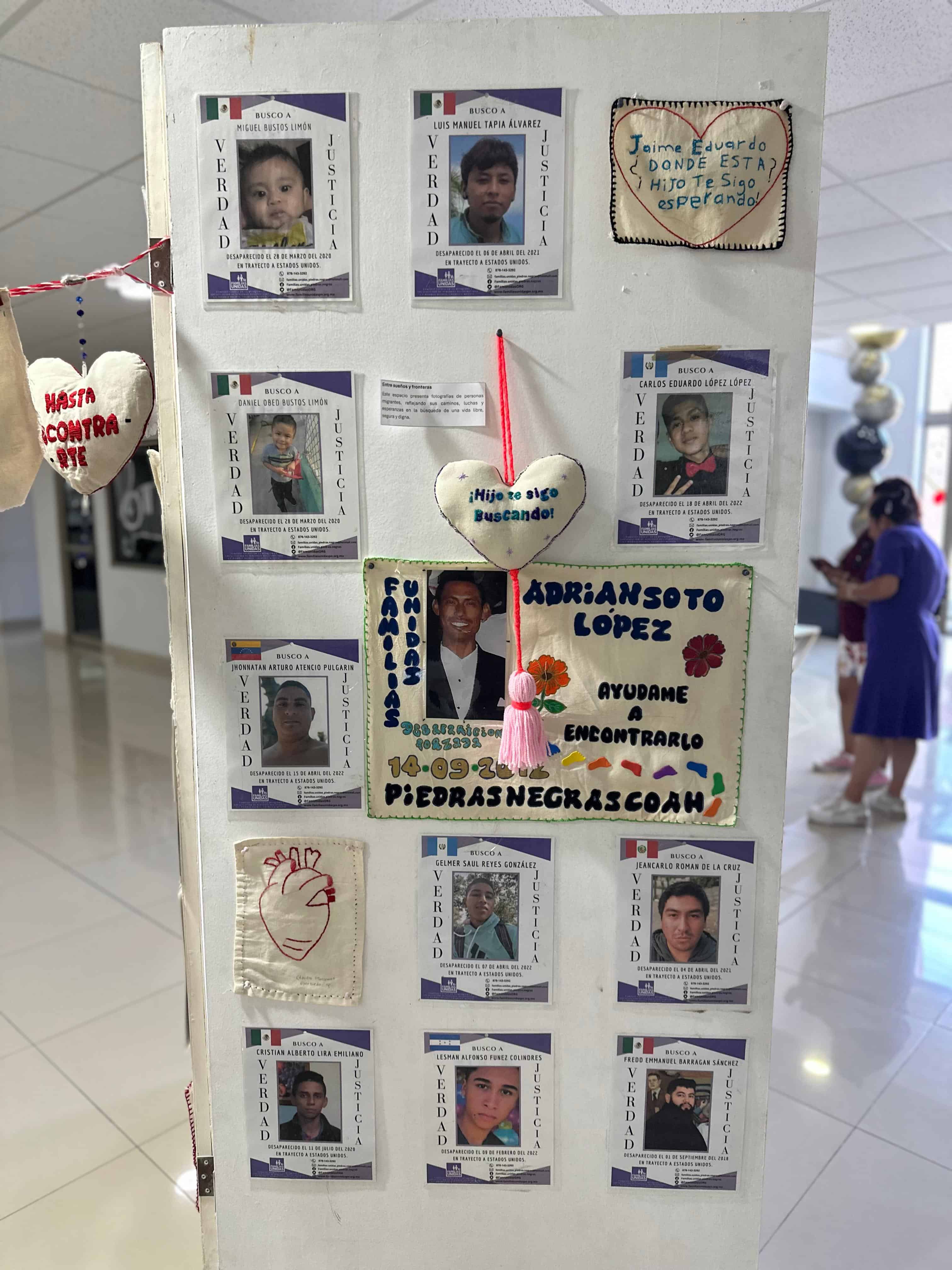 Bordan con memoria y dignidad: inauguran exposición en Piedras Negras