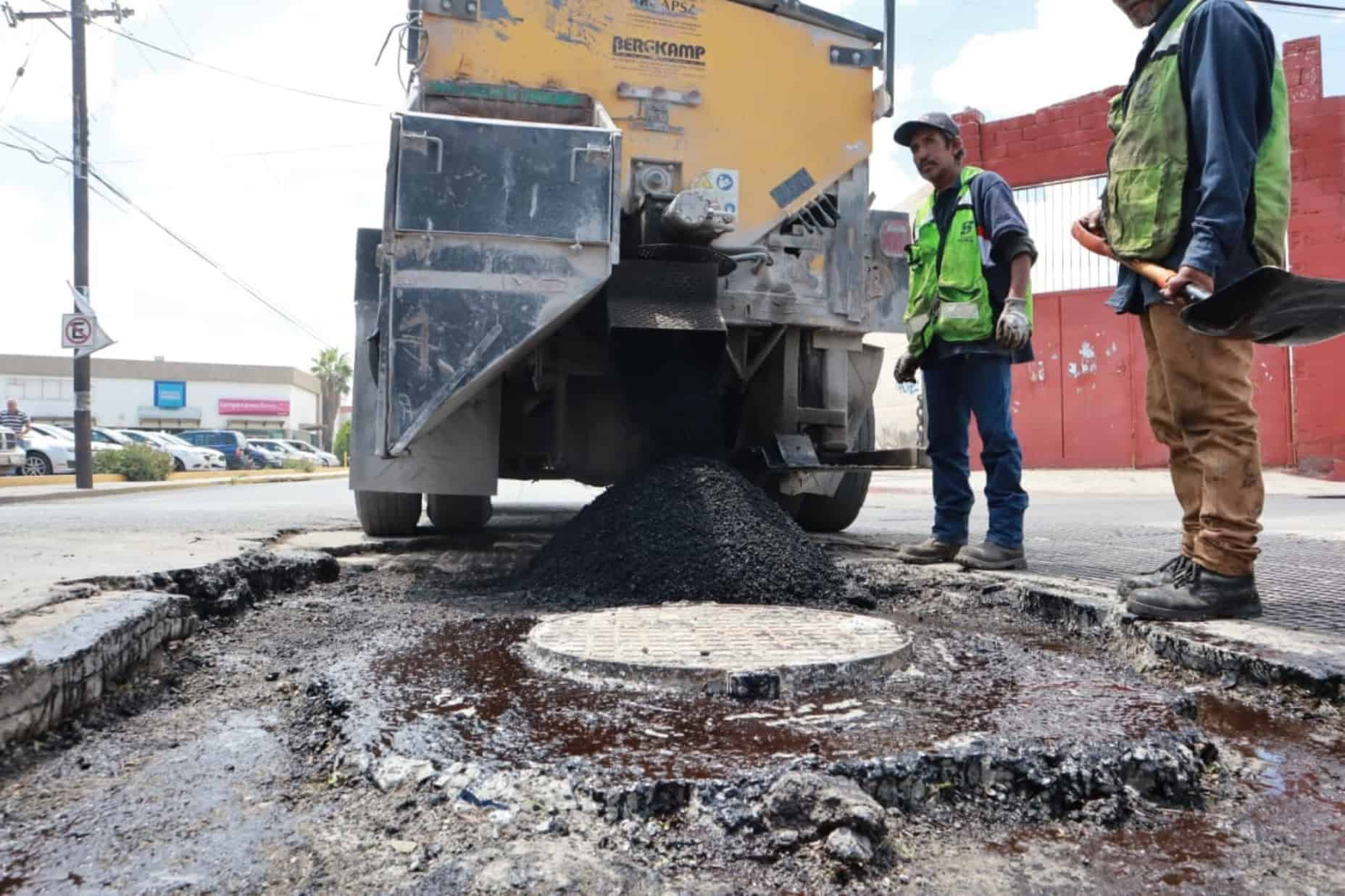 Rehabilitación urbana en Saltillo tras fuertes lluvias