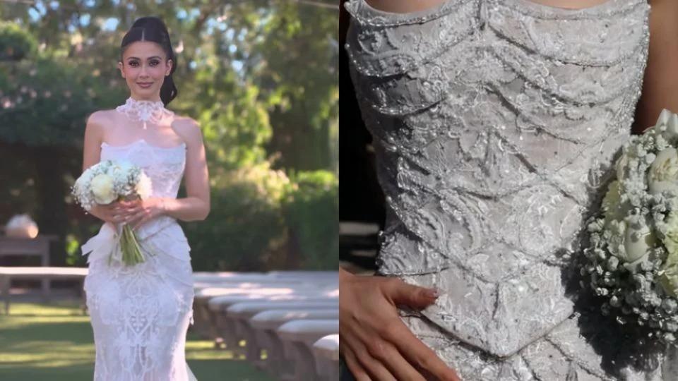 Lupita Villalobos deslumbra en su boda en Toledo con un vestido de novia espectacular