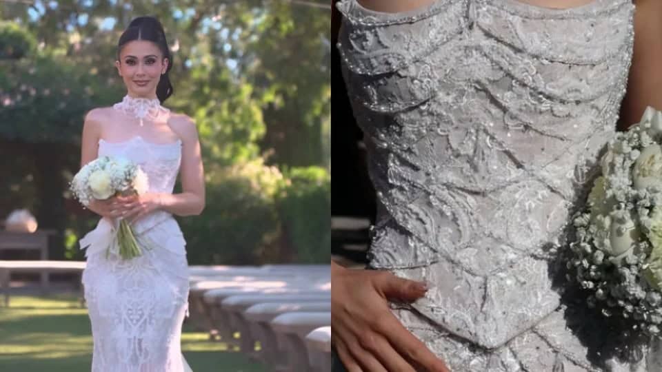 Lupita Villalobos deslumbra en su boda en Toledo con un vestido de novia espectacular