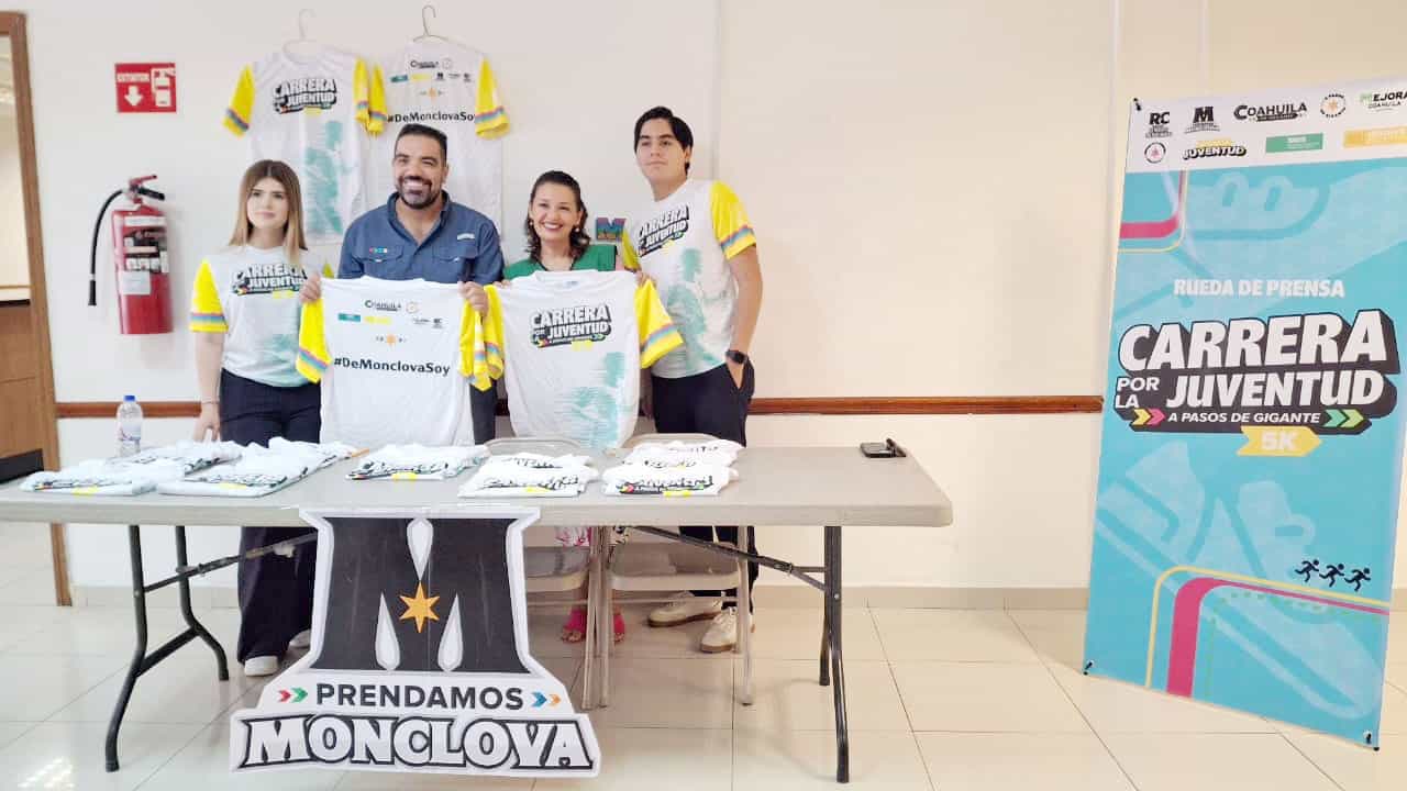 Juventud a Pasos Gigante: Carrera 5K Monclova este domingo