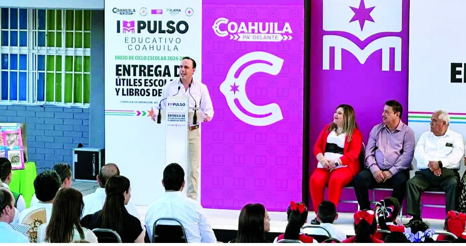 Regreso a clases en Coahuila: más de 587,000 alumnos inician ciclo escolar 2025-2026