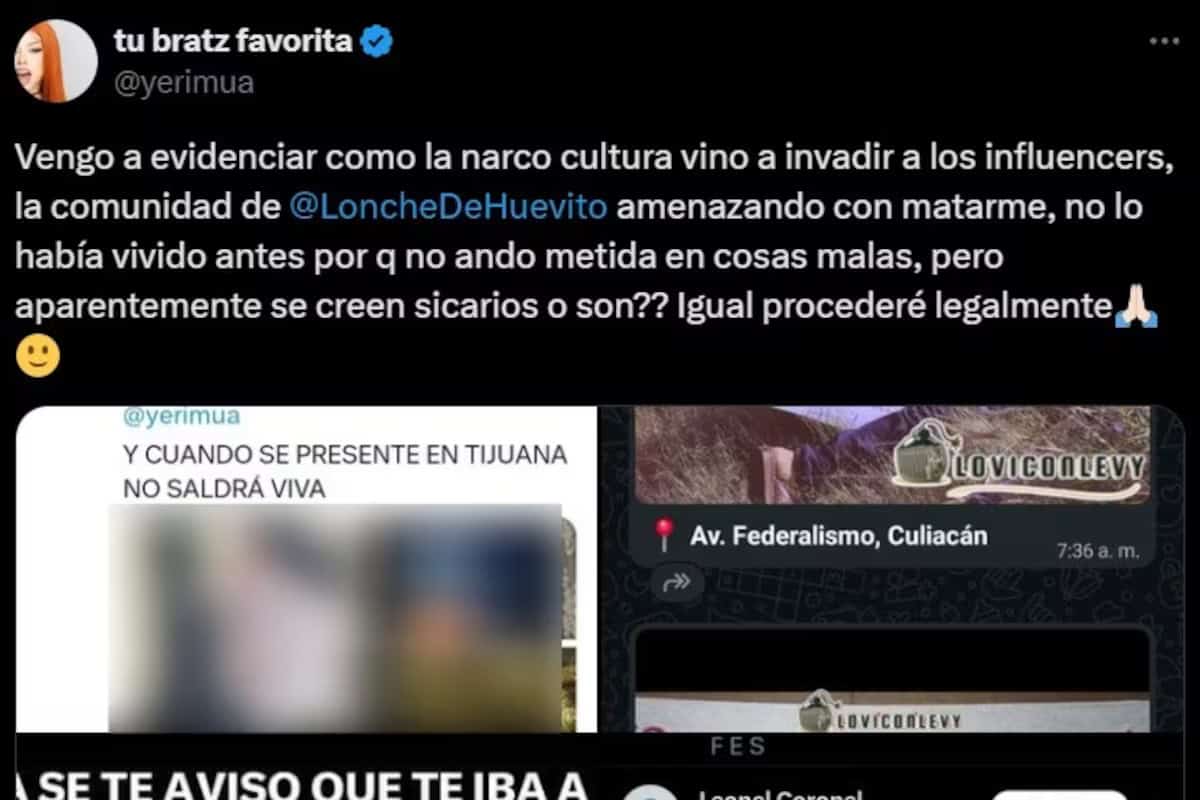 Yeri Mua denuncia amenazas de muerte y señala a comunidad de streamer Lonche