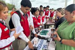 Secretaría de Salud de Coahuila Realiza Brigada de Salud en Cecytec Agujita