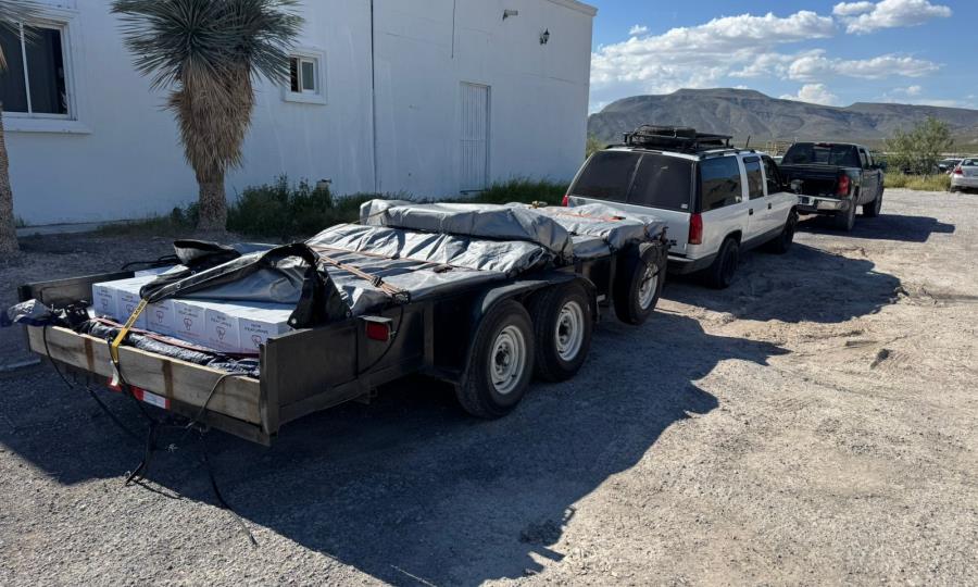 Aseguran vehículo con mercancía en operativo de seguridad en Cuatro Cienegas Coahuila