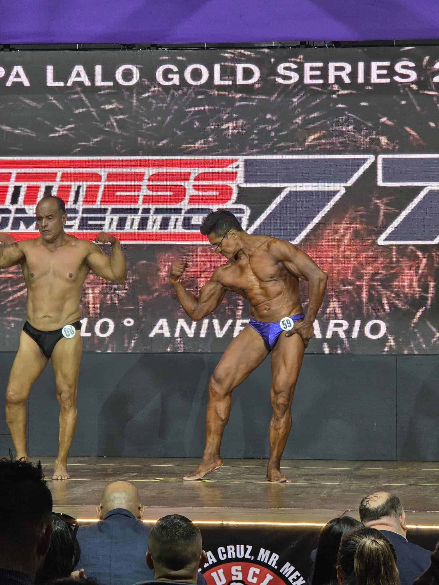 Emilio García Hernández lidera podio en Copa Lalo de fisicoculturismo