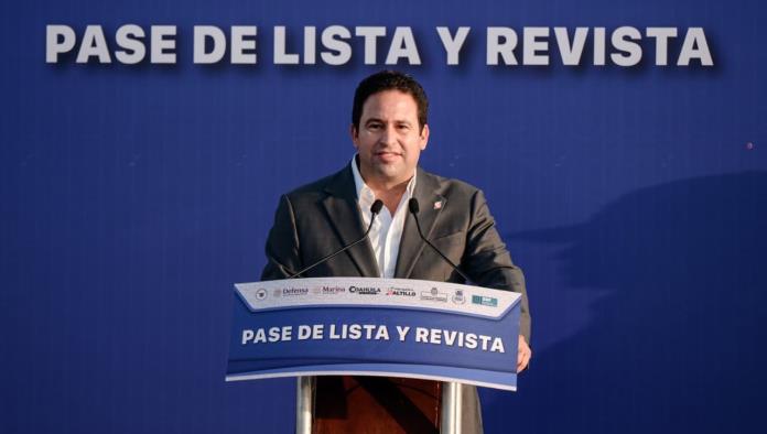 Alcalde de Saltillo refuerza compromiso por seguridad pública