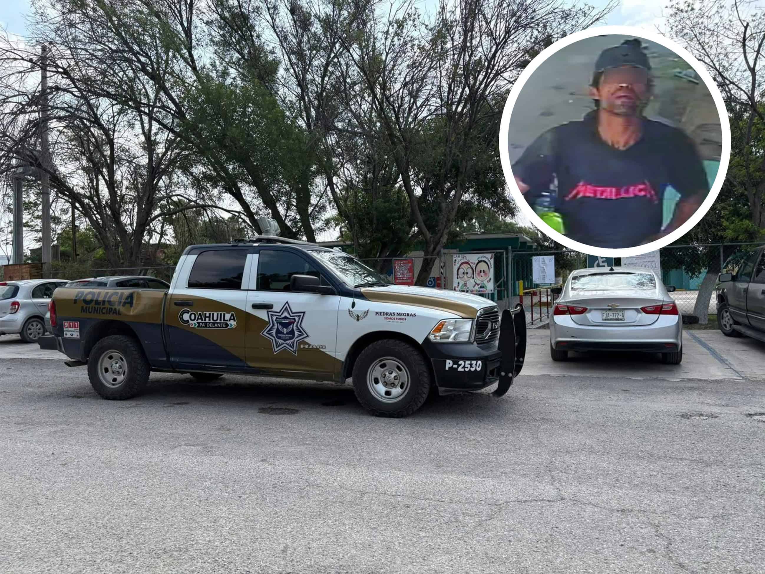 Aseguran a presunto ladrón del CAM 23