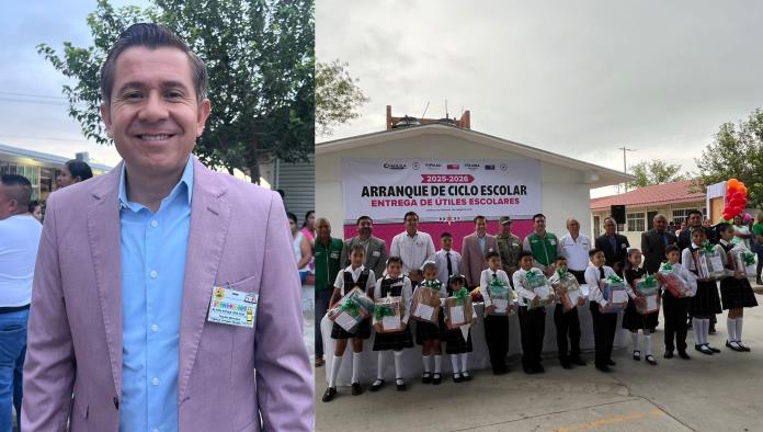 Arranca el ciclo escolar en Ciudad Acuña con aulas completas y mejoras educativas
