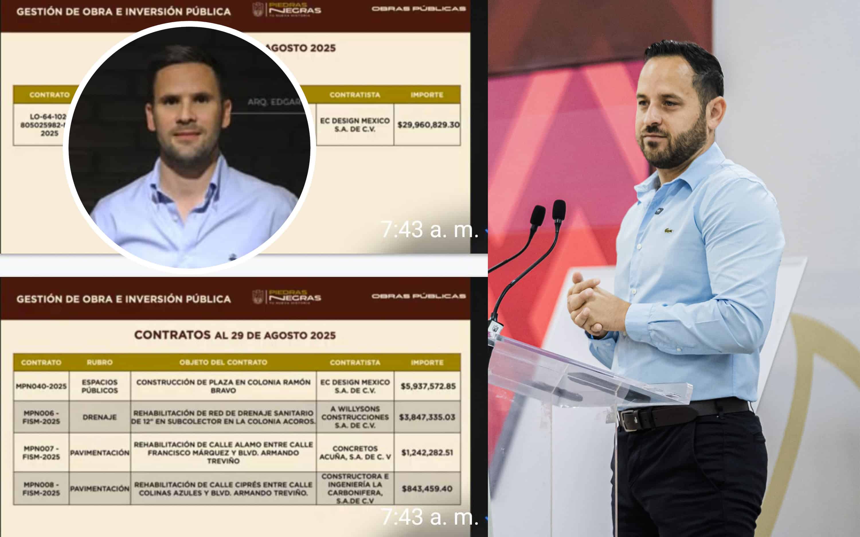 Empresa ligada a cuñado del hermano de Jacobo recibe $35 millones del municipio
